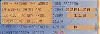 Ticket Stubs